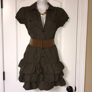 Adorable Army Style Dress